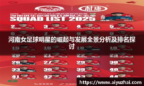 河南女足球明星的崛起与发展全景分析及排名探讨